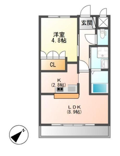 宮崎市大字恒久のアパート