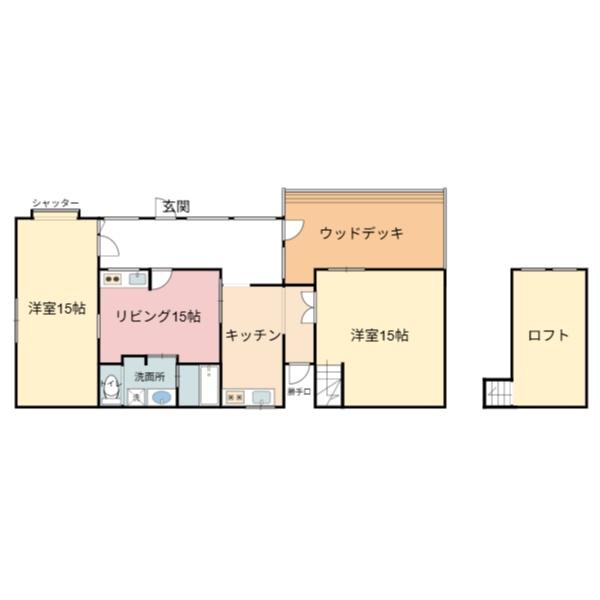 鏡洲住居付店舗