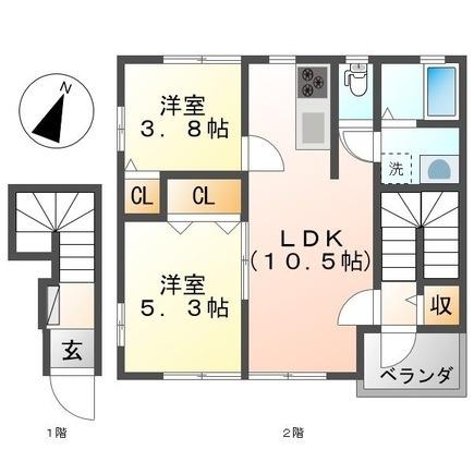 アーバン峰ノ蔵2　B棟