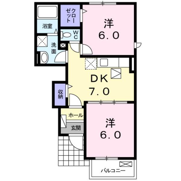アヴァンツァート 2(間取り)