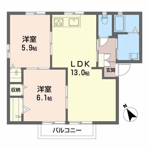 ファンテジー旭ヶ丘　A棟