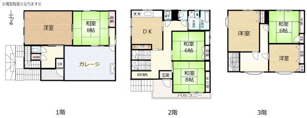 唐津市西唐津３丁目の貸家