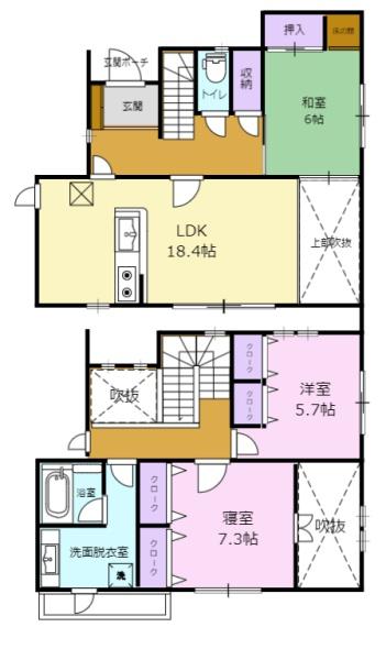 婦中町下坂倉戸建