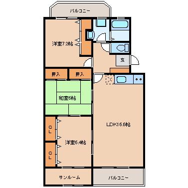 富山市根塚町１丁目のマンション
