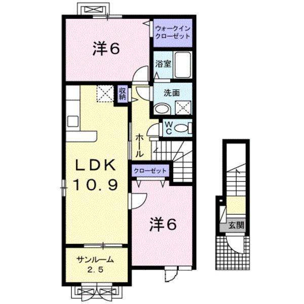 富山市田中町４丁目のアパート