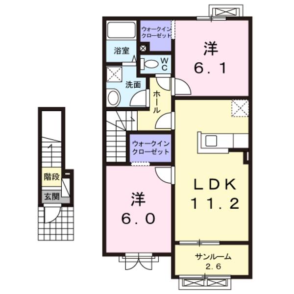 富山市萩原のアパート