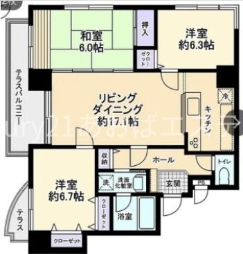 富山市黒瀬北町２丁目のマンション