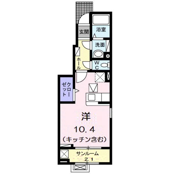 富山市黒瀬北町１丁目のアパート