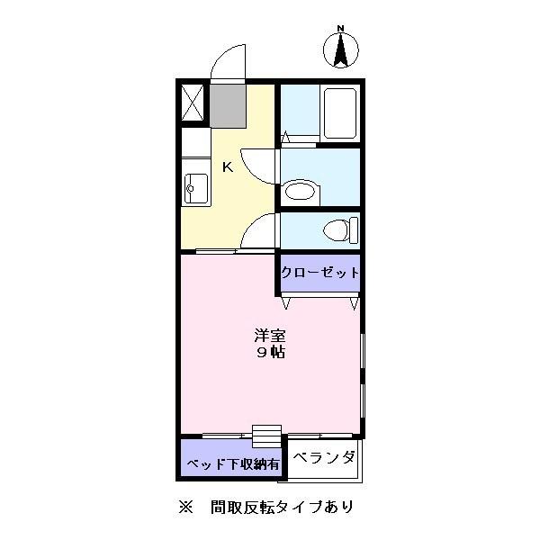 富山市田中町２丁目のアパート