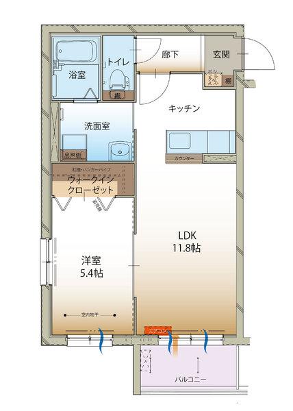 富山市天正寺のマンション