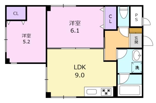 富山市布瀬町南２丁目のアパート