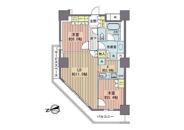 ソルクレスト川口タワーＭペット可