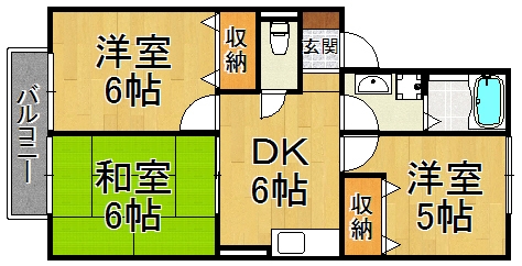 西宮市大屋町のハイツ