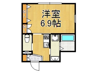 西宮市上ケ原三番町のハイツ