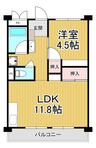 ビレッジハウス南清水タワー1号棟