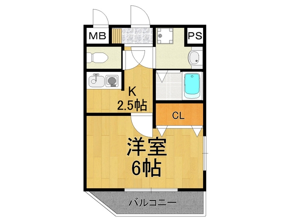 西宮市段上町２丁目のハイツ