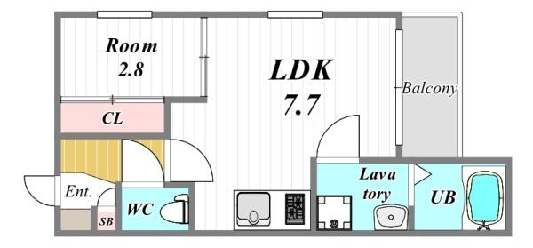 R-SMART姫島駅(間取り)