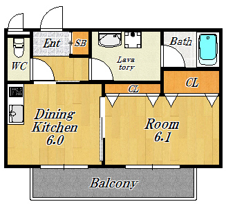 アンスプランドゥール(間取り)