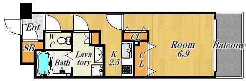 メゾン田中ー野田(間取り)