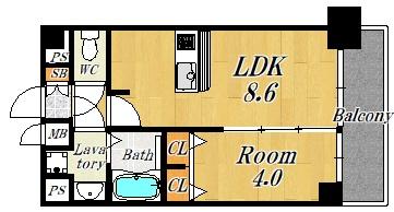 プレサンスＯＳＡＫＡ姫里ヴィオン