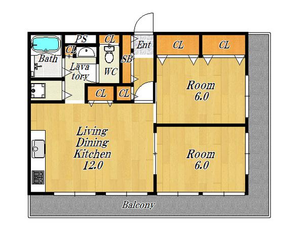 アパートメントＫ’ｓ福島