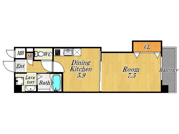 大阪市福島区鷺洲５丁目のマンション