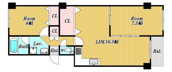 緑橋コーポ２号棟