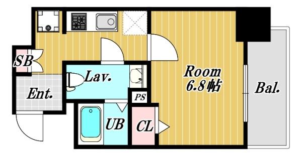 大阪市城東区東中浜１丁目のマンション