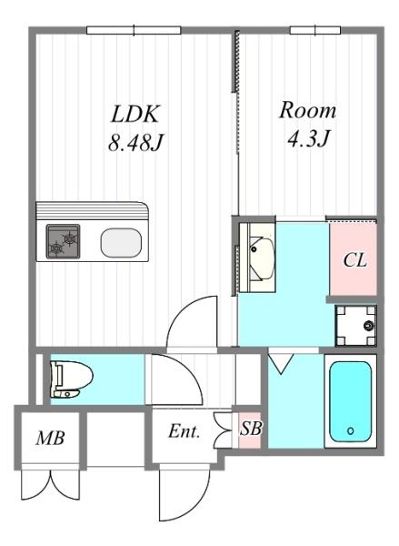 大阪市福島区海老江３丁目のマンション