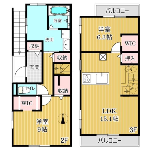 竹の塚3丁目戸建