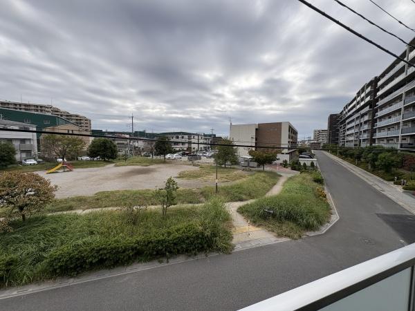 八潮市大瀬4丁目のマンション(現地からの眺望)