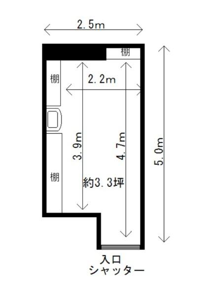 飛松ビル1階倉庫