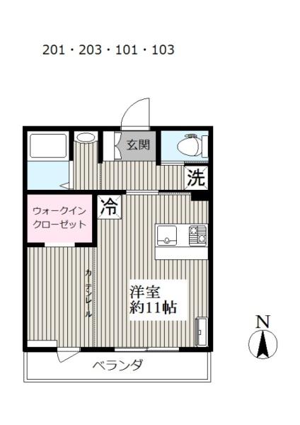 越谷市蒲生寿町のアパート
