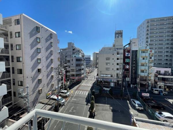 新越谷ハイツ(現地からの眺望)