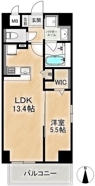 高槻市芥川町２丁目プロジェクト　3階部分