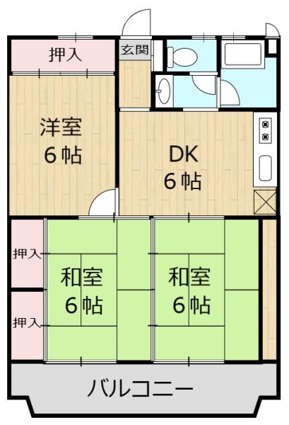 熊本市東区東野１丁目のアパート