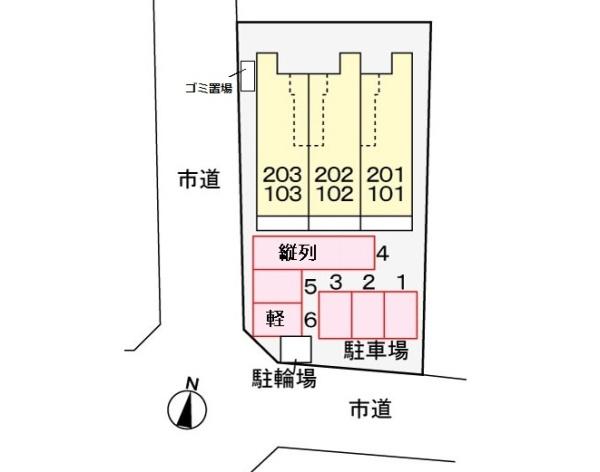 ラベンダーハイツ(駐車場)