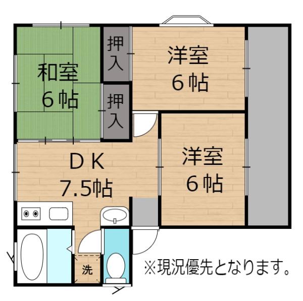 レジデンスハイツ　B202