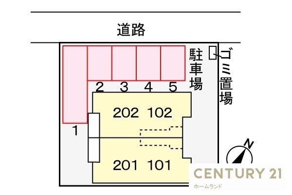 上益城郡益城町大字古閑のアパート