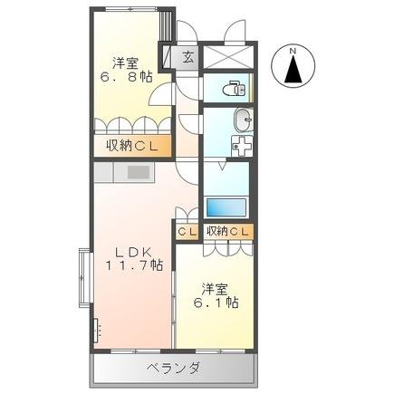 熊本市東区桜木５丁目のアパート