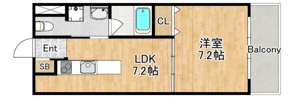 大東市川中新町のマンション
