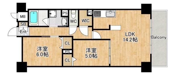 大東市御供田３丁目のマンション