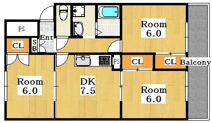 大東市深野５丁目のマンション