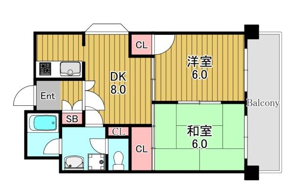 大阪市東成区神路１丁目のマンション