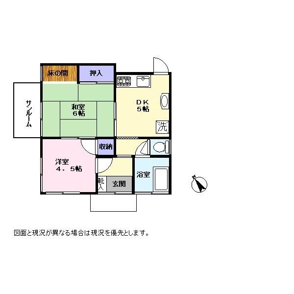 越谷市大字大里のアパート