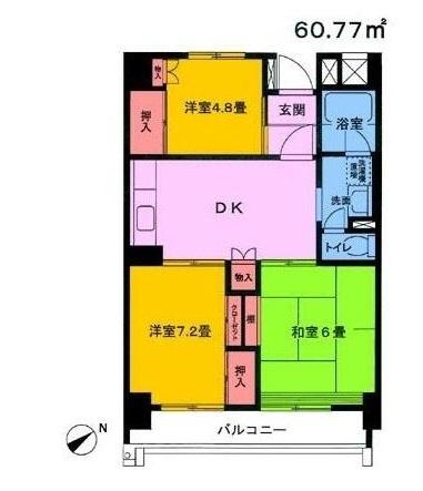 越中島三丁目ハイツ１号棟