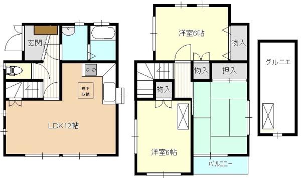 小山１丁目貸家