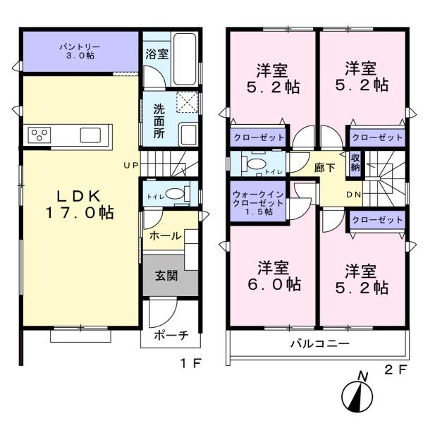 上安松戸建てＡ棟
