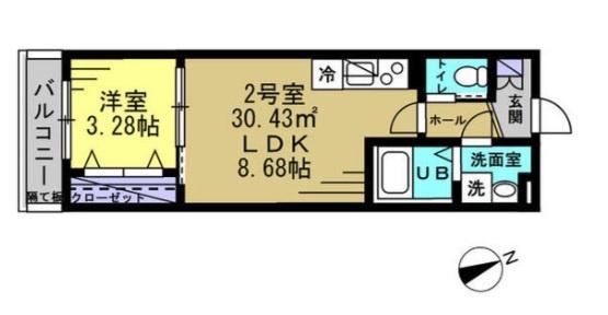 プラセル検見川(間取り)