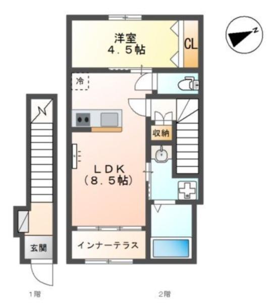 千葉市花見川区幕張町３丁目のアパート